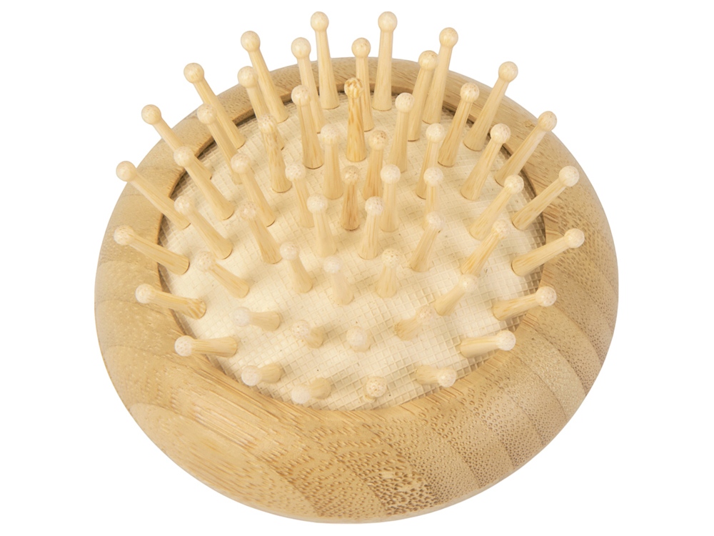 Расческа с зеркалом Daisy из бамбука — изображение 2