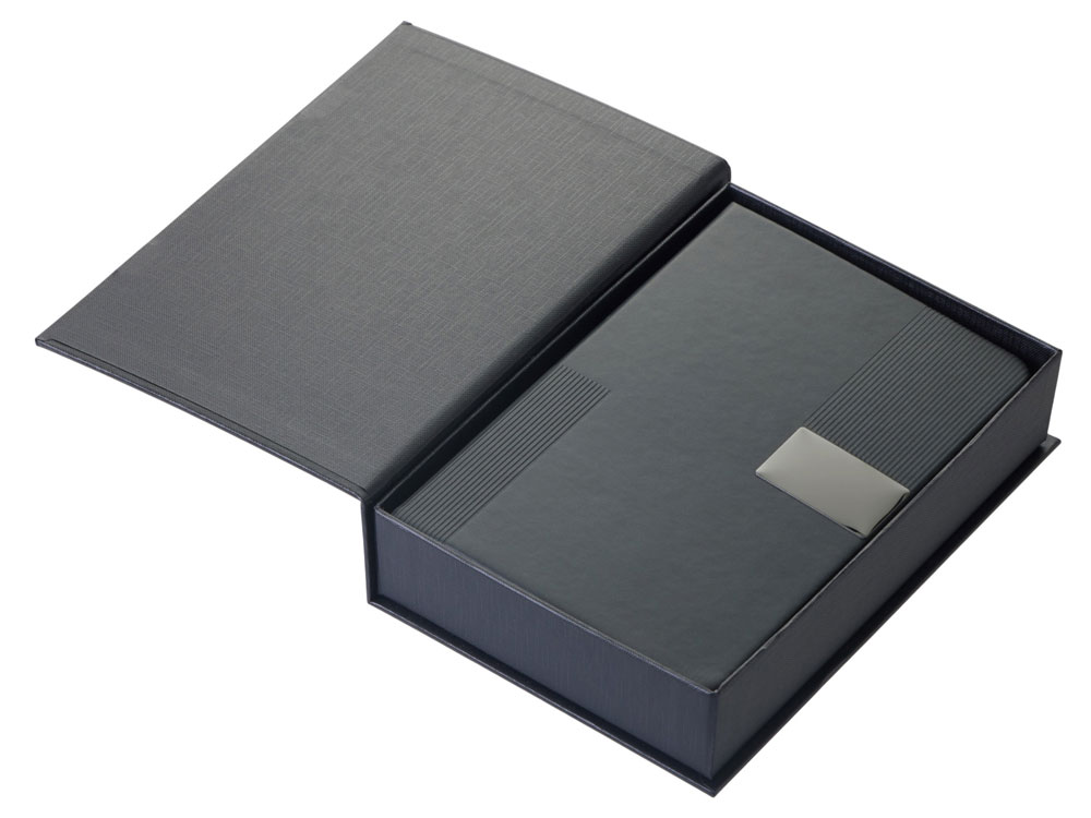 Подарочный набор Goethe с блокнотом А5, 2-мя ручками и картхолдером — изображение 4