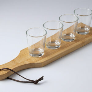 Набор стопок на бамбуковой подставке Shots