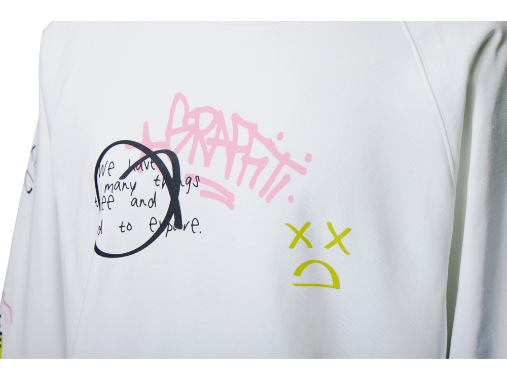 Свитшот оверсайз с рукавом реглан Belgrade, унисекс — изображение 2