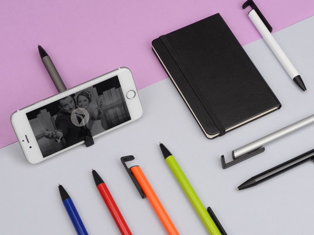 Ручка-подставка шариковая Кипер Металл — изображение 5