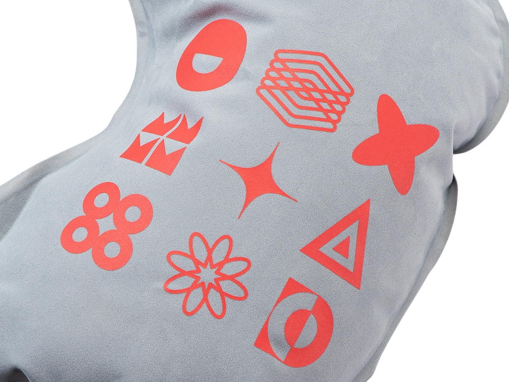 Подушка для путешествия с помпой Push с термотрансфером — изображение 3