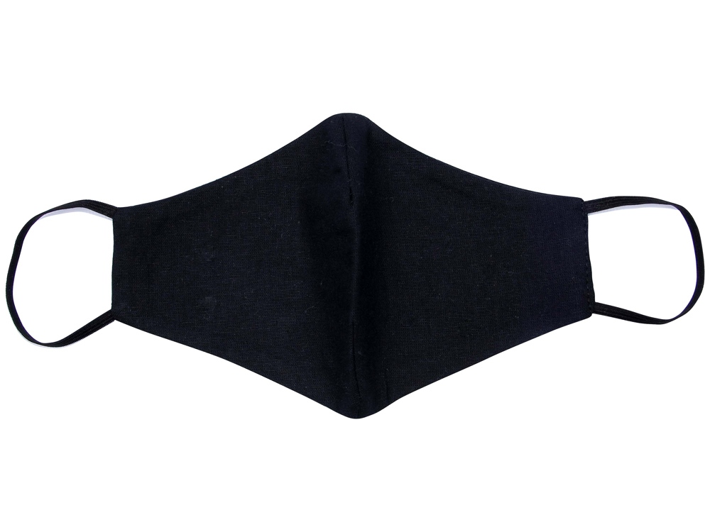 Маска для лица многоразовая из хлопка, анатомической формы без шва — изображение 5