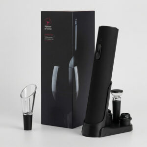 Набор винных аксессуаров 4в1 Savoie с покрытием soft touch