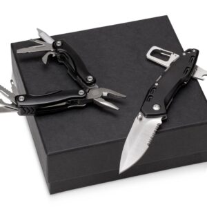 Подарочный набор с мультитулом и ножом Blacksmith