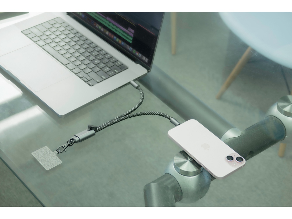 Ремешок-держатель для телефона с зарядным кабелем USB-C - USB-C Lany Wristband Charge Eco — изображение 14