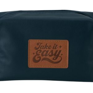 Косметичка из эко-кожи Enio с патчами