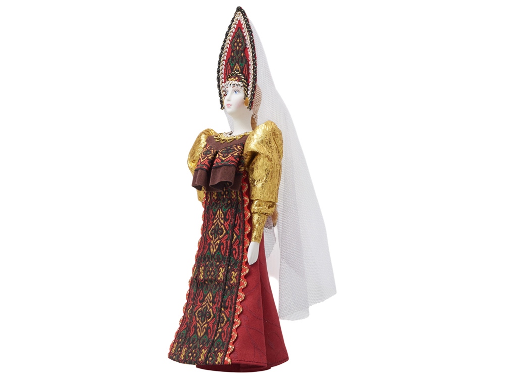 Подарочный набор: кукла фарфоровая, мёд с гецким орехом — изображение 13