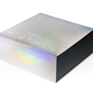 Подарочная коробка с голографическим шубером Aurora, L