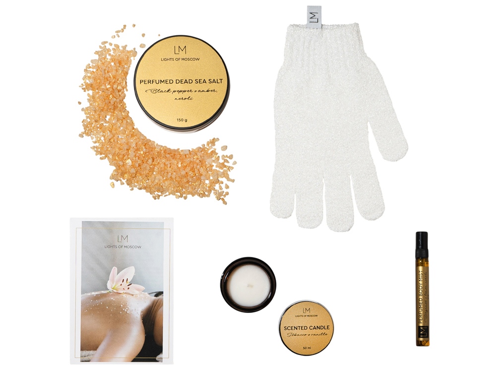 Парфюмированный спа-набор с лого Lights of Moscow — изображение 2