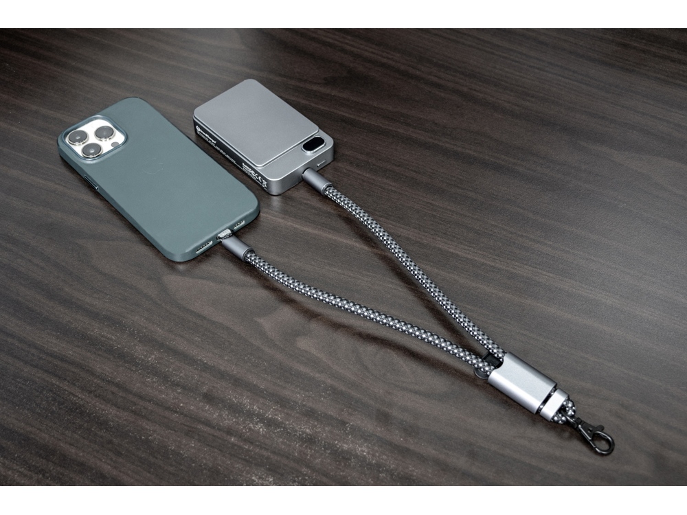 Ремешок-держатель для телефона с зарядным кабелем USB-C - USB-C Lany Wristband Charge Eco — изображение 17