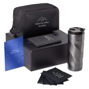 Подарочный набор Re:m. Road с термокружкой, косметичкой и обложкой для паспорта