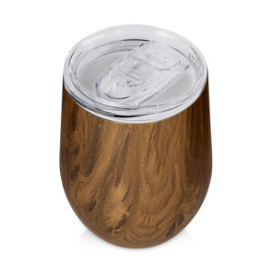 Вакуумная термокружка Britewood S1, непротекаемая крышка, крафтовый тубус