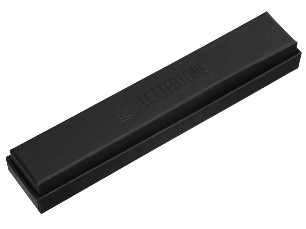 Металлическая ручка роллер Black Lama soft-touch — изображение 7