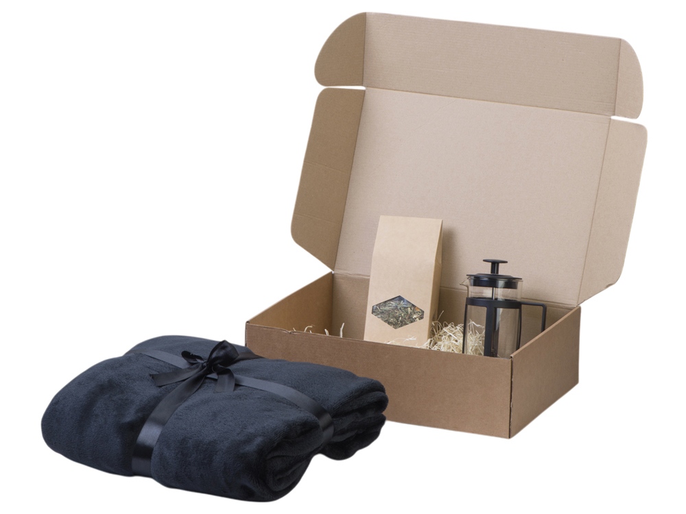 Подарочный набор Tea time с пледом — изображение 2