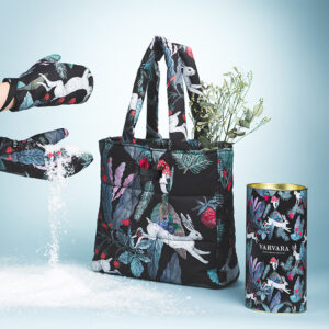 Сумка стеганая Зайцы