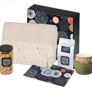 Подарочный набор Re:y. Haven  с пледом, кружкой и чаем
