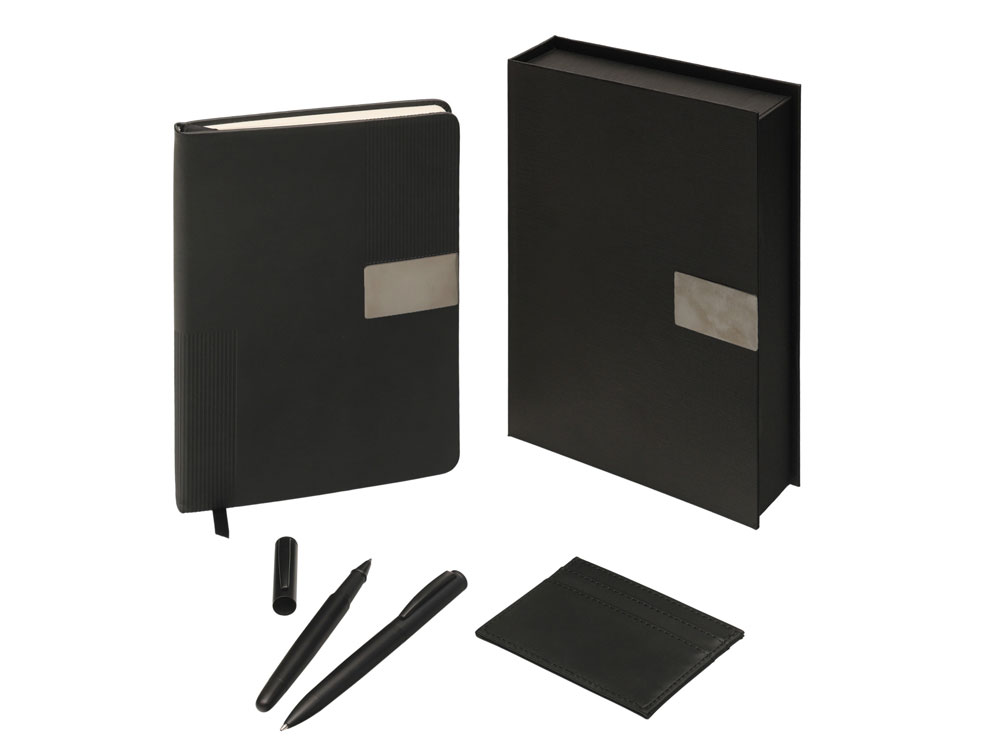 Подарочный набор Goethe с блокнотом А5, 2-мя ручками и картхолдером — изображение 2