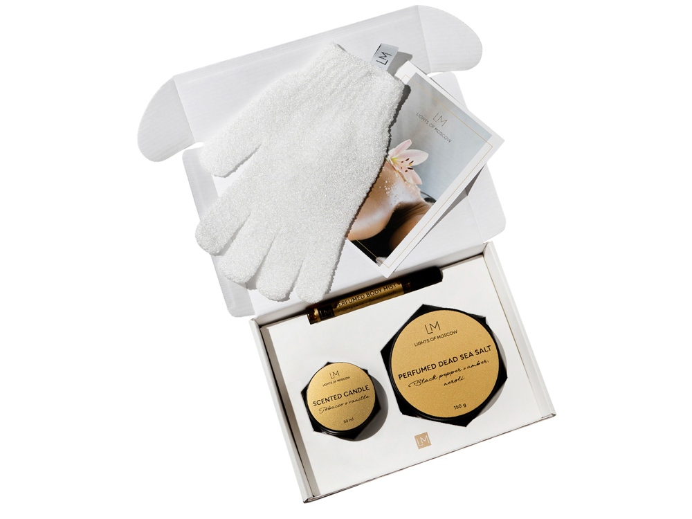 Парфюмированный спа-набор с лого Lights of Moscow — изображение 3