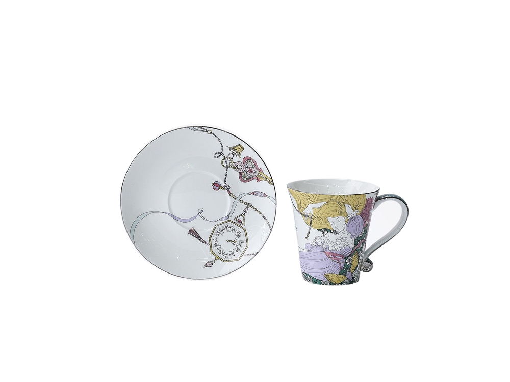 Набор чашка и блюдце TEA SET ALICE — изображение 3