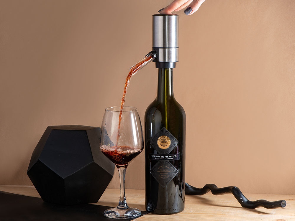 Электрический аэратор-диспенсер для вина Wine delight — изображение 18