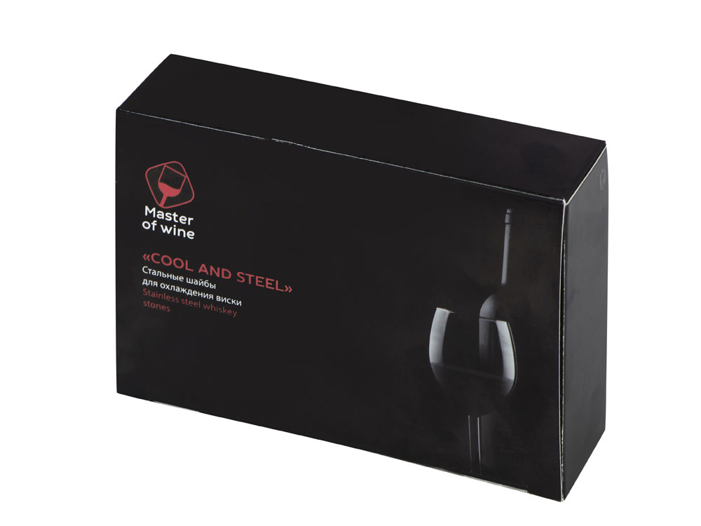 Стальные шайбы для охлаждения виски Cool and steel — изображение 5
