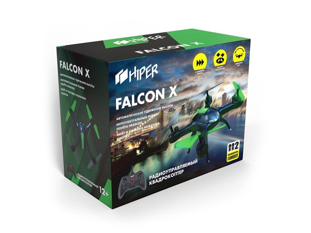 Радиоуправляемый квадрокоптер FALCON X — изображение 11