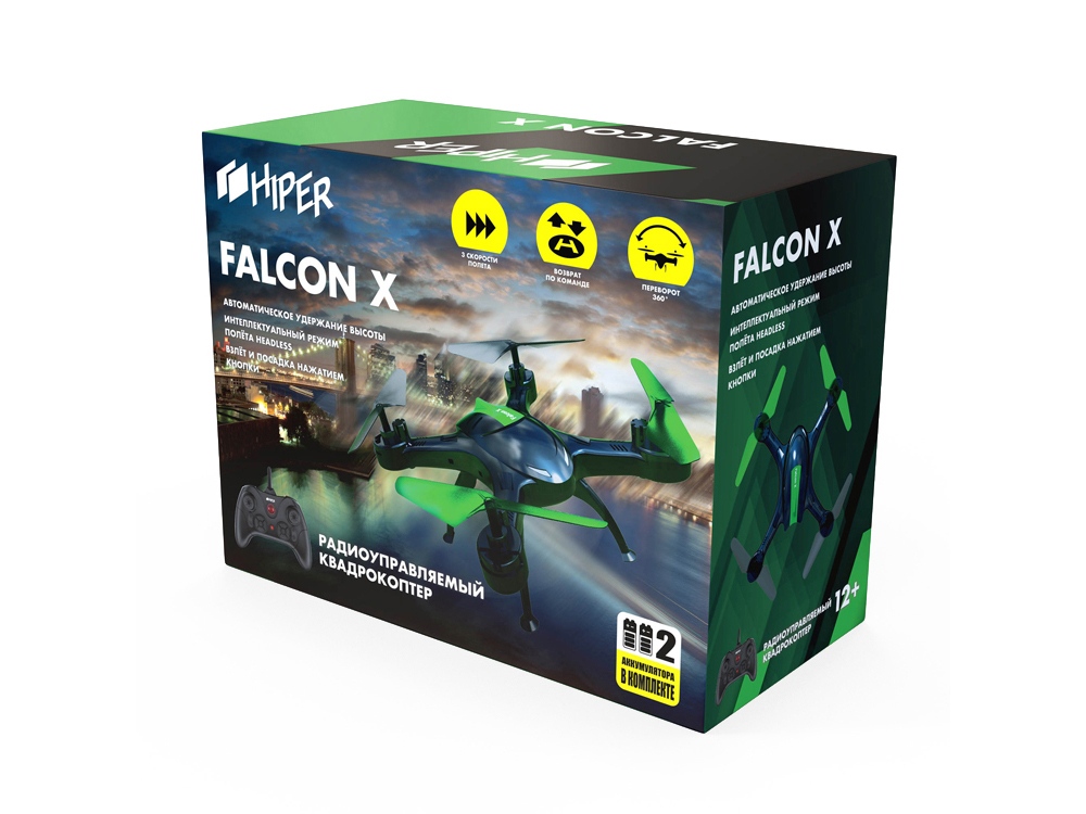 Радиоуправляемый квадрокоптер FALCON X — изображение 12