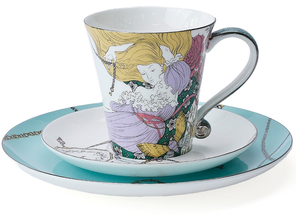 Набор чашка и блюдце TEA SET ALICE — изображение 5