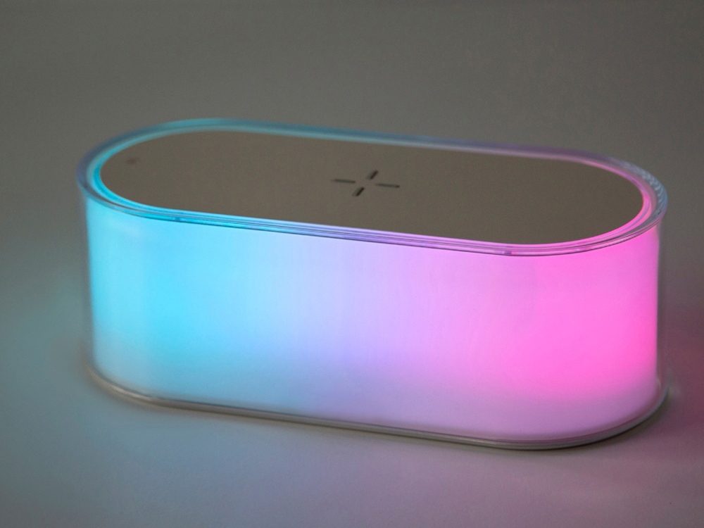 Ночник с беспроводной зарядкой и RGB подсветкой Miracle, 15 Вт — изображение 14