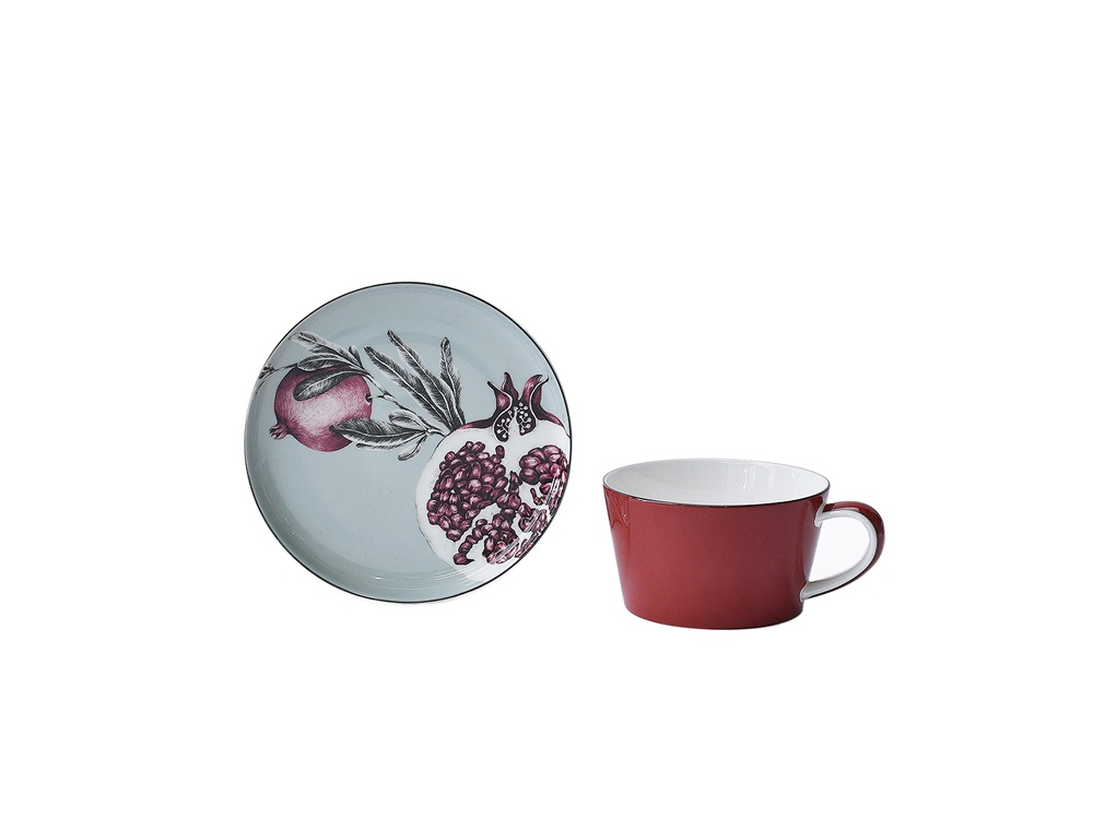 Набор чашка и блюдце TEA SET 1 BLU — изображение 2