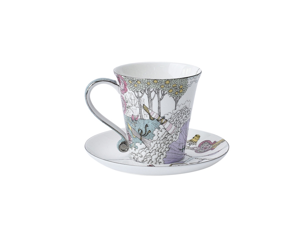 Набор чашка и блюдце TEA SET ALICE — изображение 2