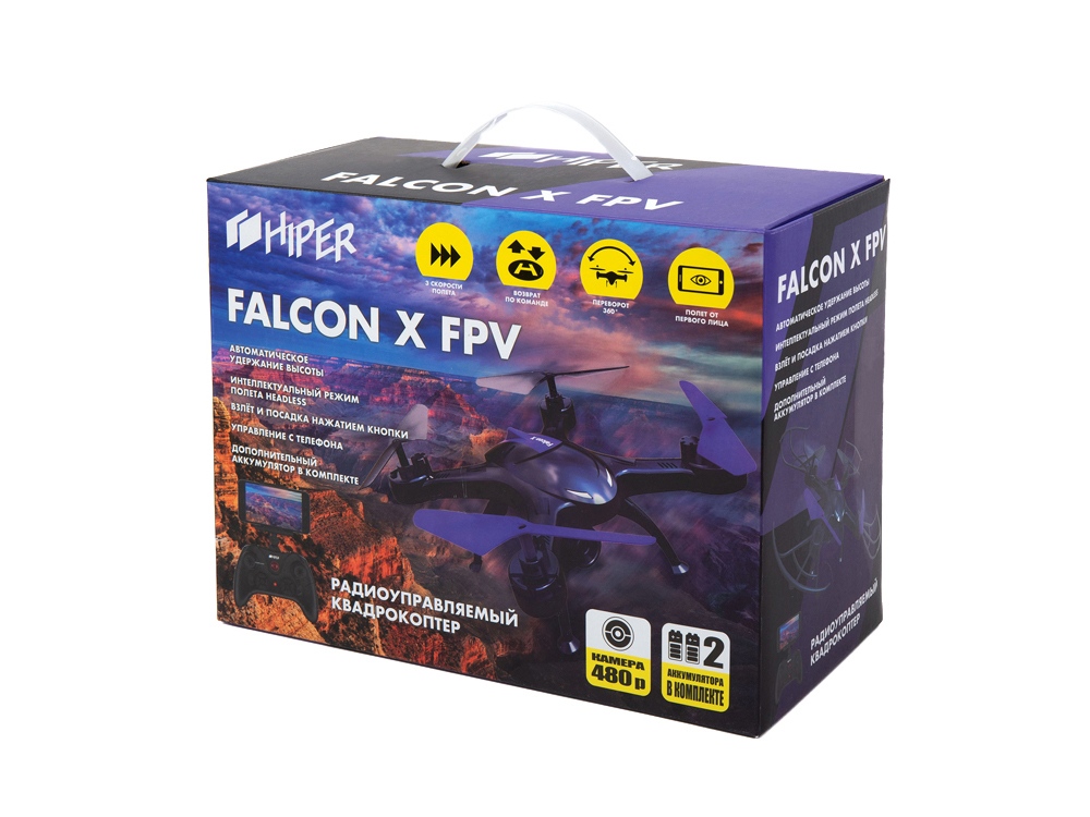 Радиоуправляемый квадрокоптер FALCON X FPV — изображение 15