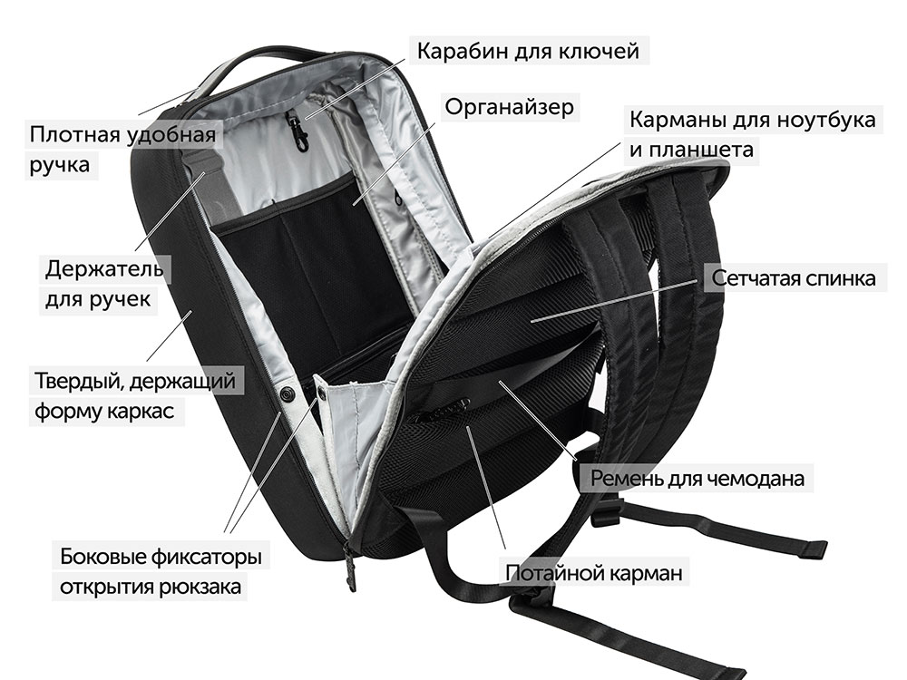 Рюкзак Toff для ноутбука 15,6 — изображение 19