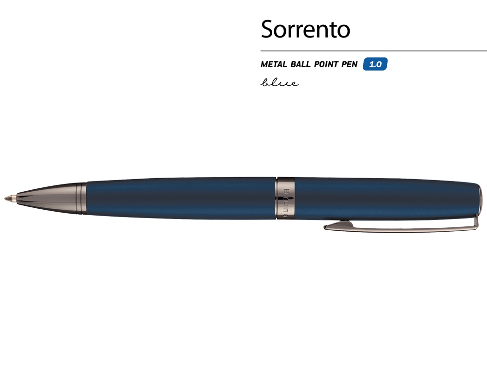 Ручка металлическая шариковая Sorento — изображение 2