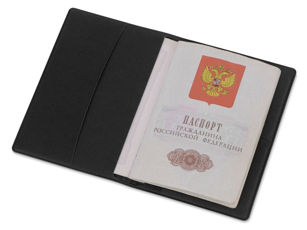 Обложка для паспорта с RFID защитой отделений для пластиковых карт Favor — изображение 2
