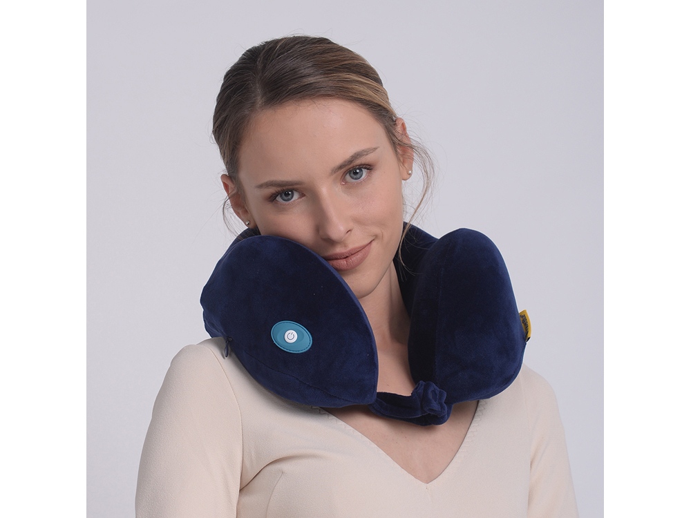 Подушка для путешествий со встроенным массажером Massage Tranquility Pillow — изображение 9