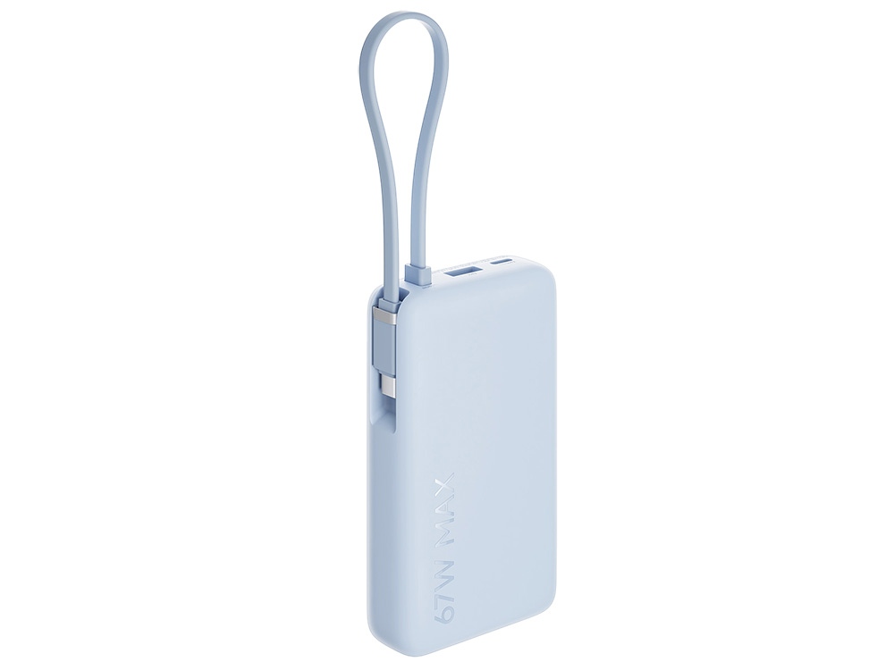 Внешний аккумулятор со встроенным кабелем Xiaomi 67W Power Bank (Integrated Cable), 10000 мАч — изображение 3