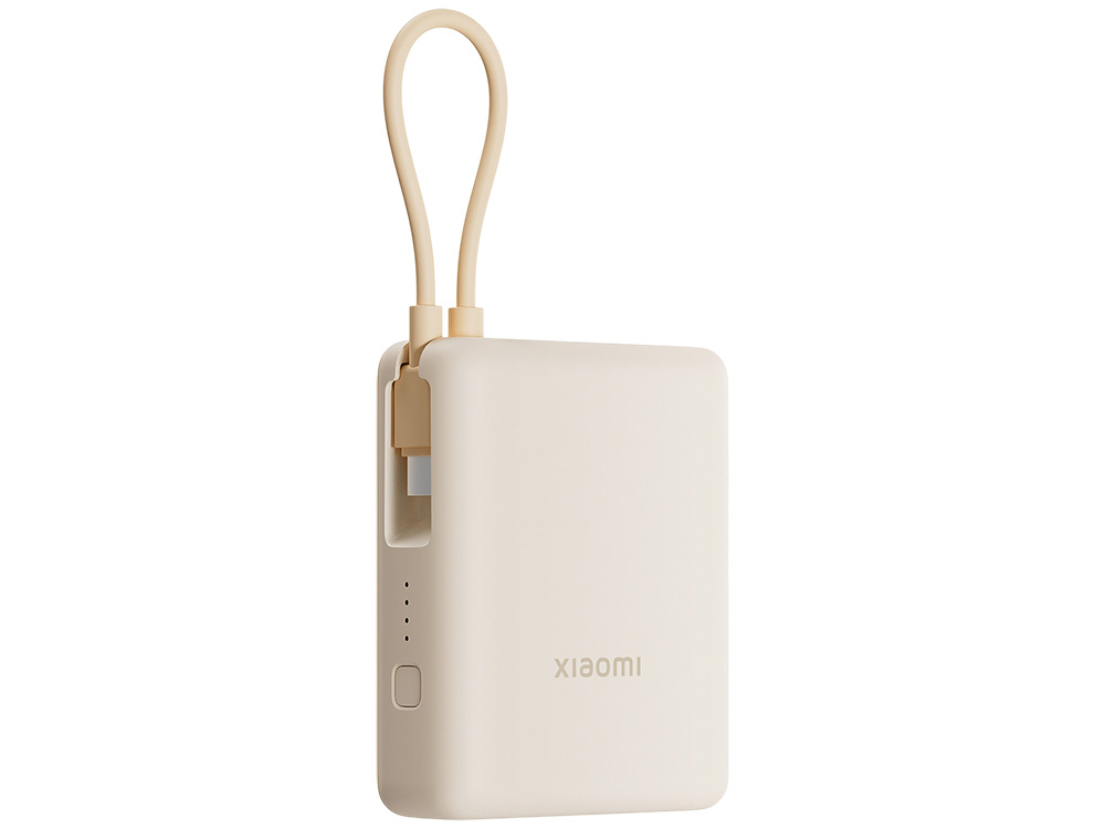 Внешний аккумулятор со встроенным кабелем Xiaomi Power Bank (Integrated Cable), 10000 мАч — изображение 2