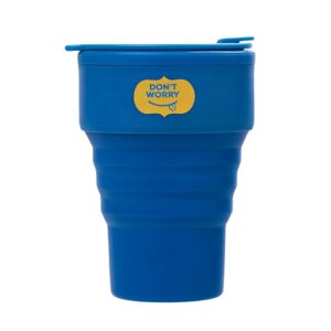 Силиконовый складной стакан GoCup с тампопечатью