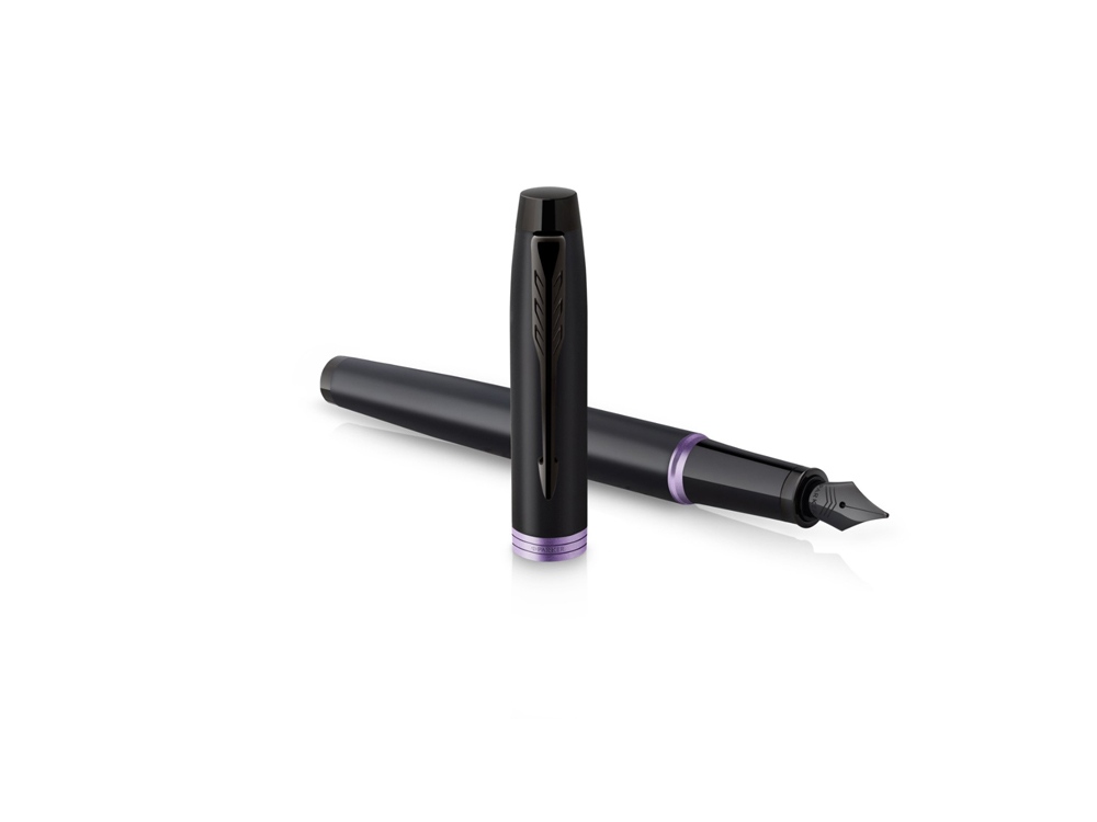 Ручка перьевая Parker IM Vibrant Rings Flame Amethyst Purple — изображение 3