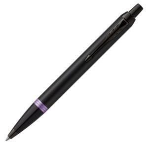 Ручка шариковая Parker IM Vibrant Rings Flame Amethyst Purple