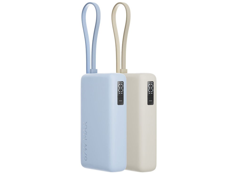 Внешний аккумулятор со встроенным кабелем Xiaomi 67W Power Bank (Integrated Cable), 10000 мАч — изображение 6