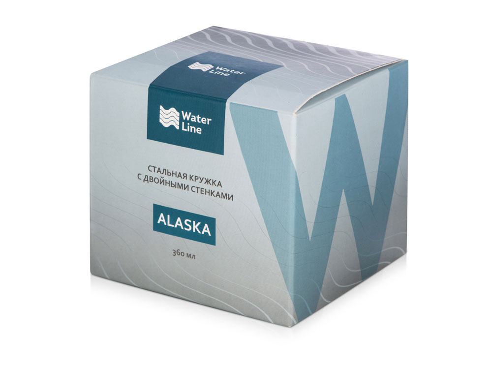 Стальная кружка с двойными стенками Alaska — изображение 9