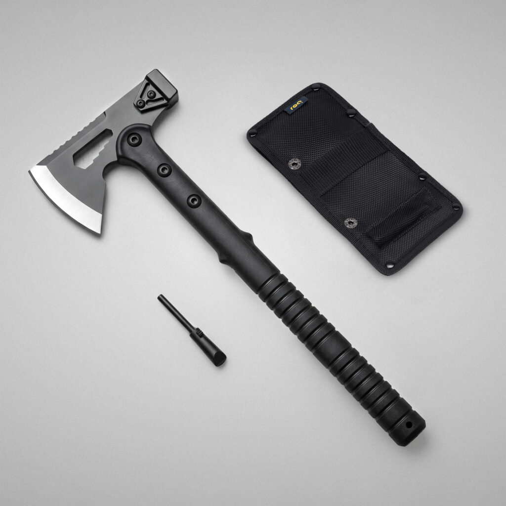 Топор 4-в-1 с огнивом Lumber