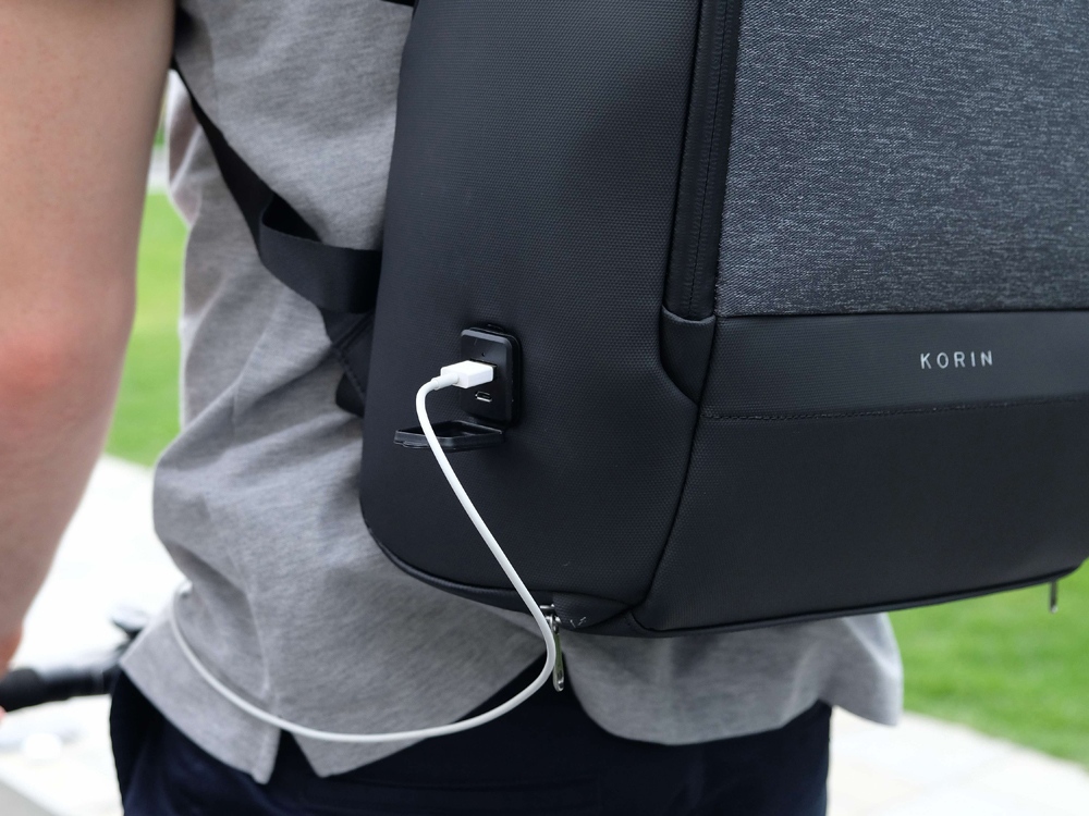 Водостойкий антикражный рюкзак FlexPackPro для ноутбука 15.6 — изображение 17
