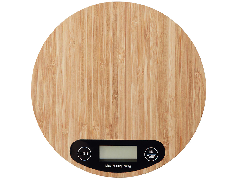 Бамбуковые кухонные весы Scale — изображение 2
