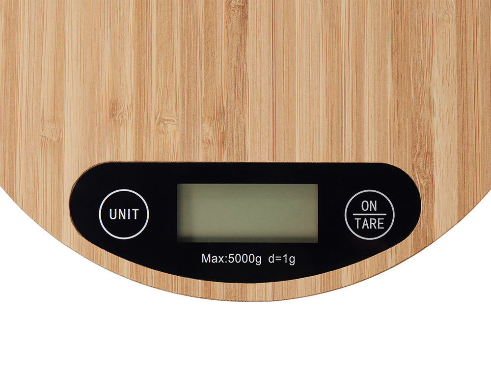 Бамбуковые кухонные весы Scale — изображение 4