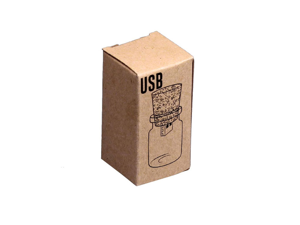 USB 2.0-флешка на 512 Мбайт в виде пробки в бутылочке — изображение 3