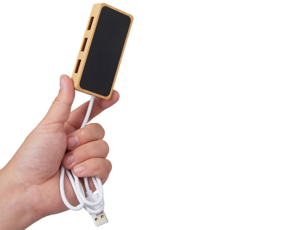USB хаб с подсветкой лого Reedia S5, 3*USB, 1*Type C — изображение 8